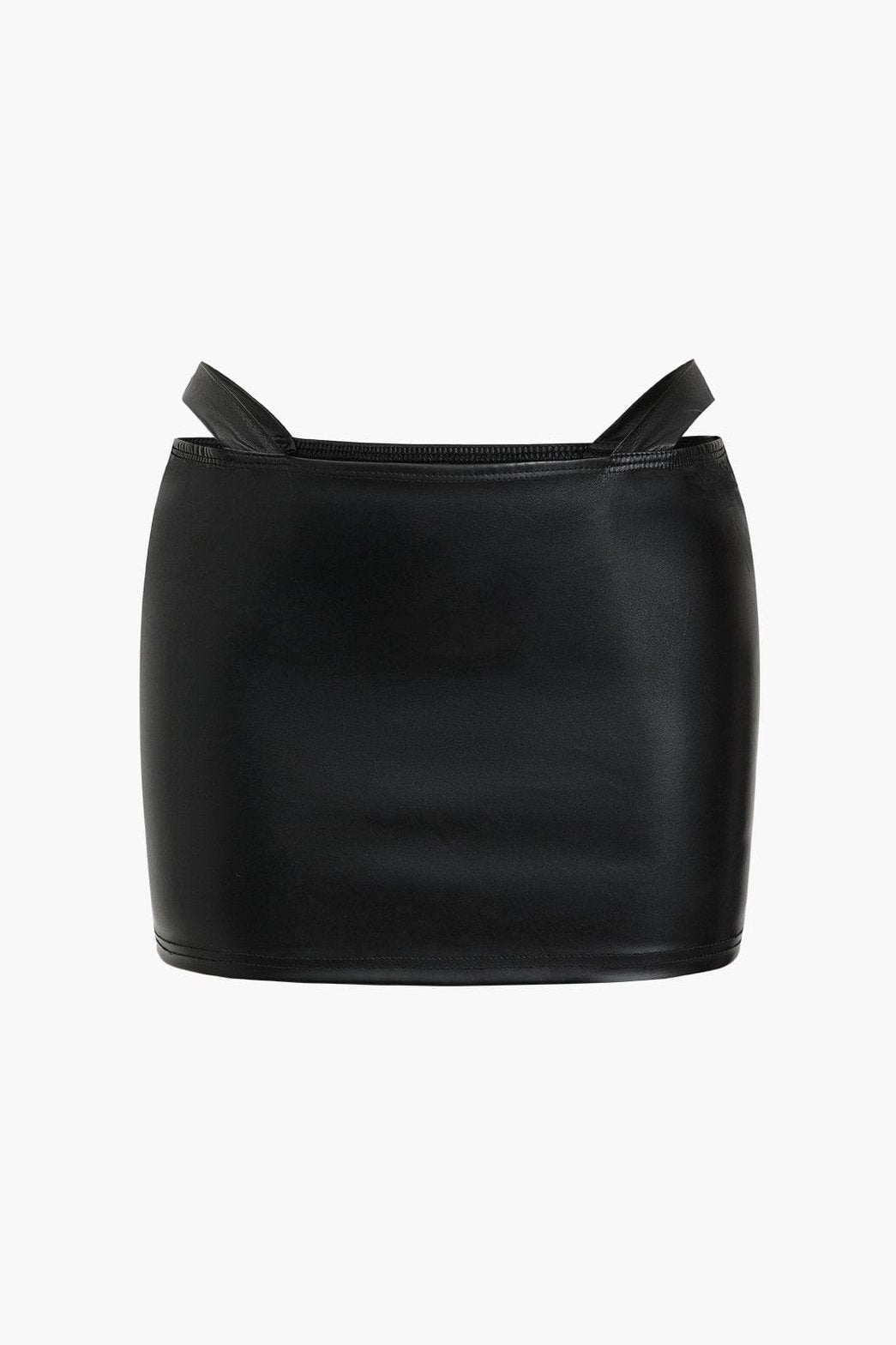 Ensemble deux pièces cuir noir lune