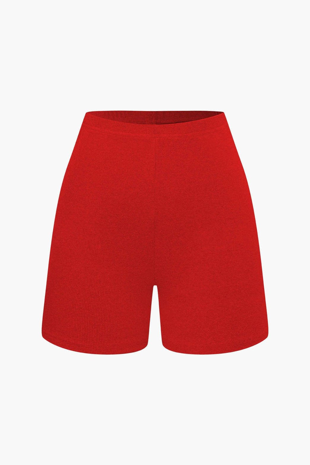 Ensemble Short Côtelé Basic Gris