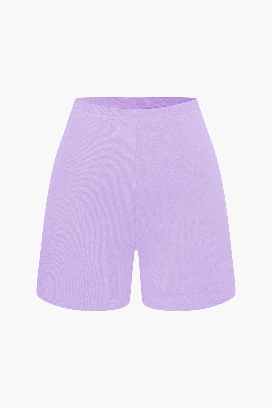 Ensemble Short Côtelé Basic Gris