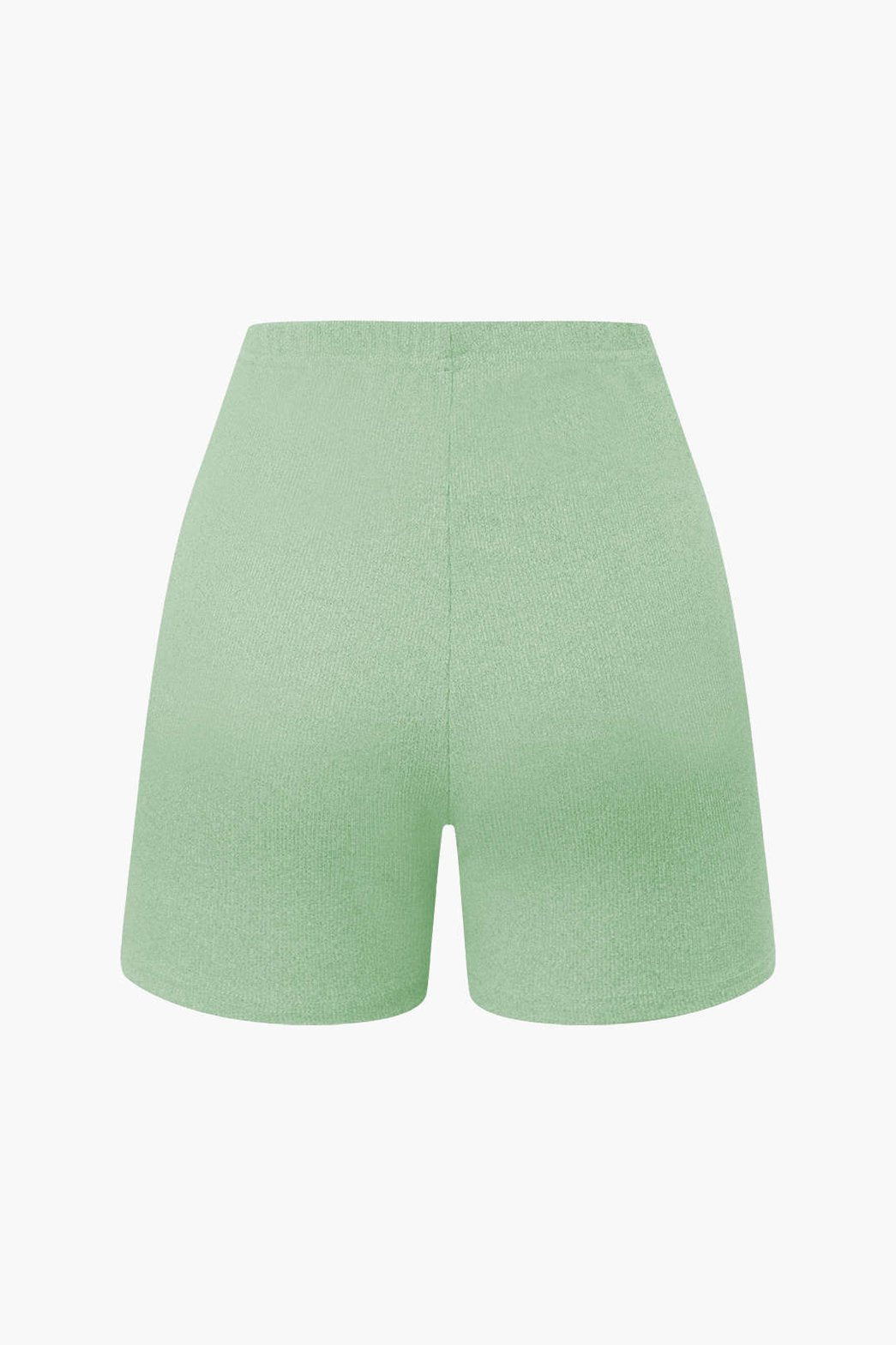 Ensemble Short Côtelé Basic Gris