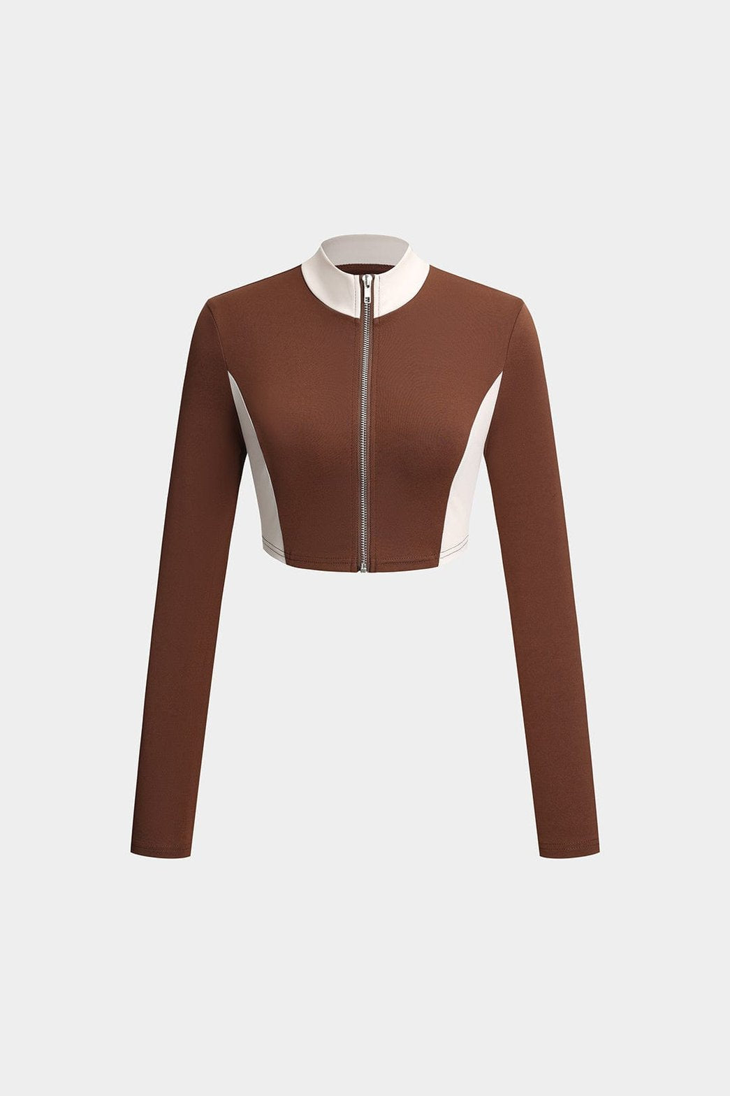 Ensemble sport chic zippé vue de dos harmonie