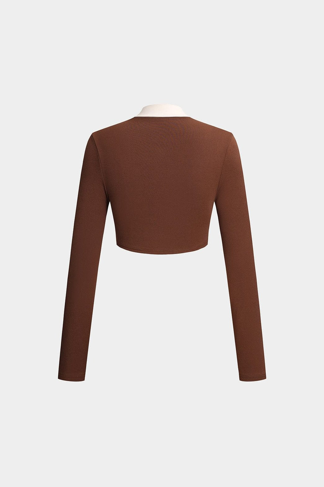 Détail zip ensemble bicolore tendance fusion