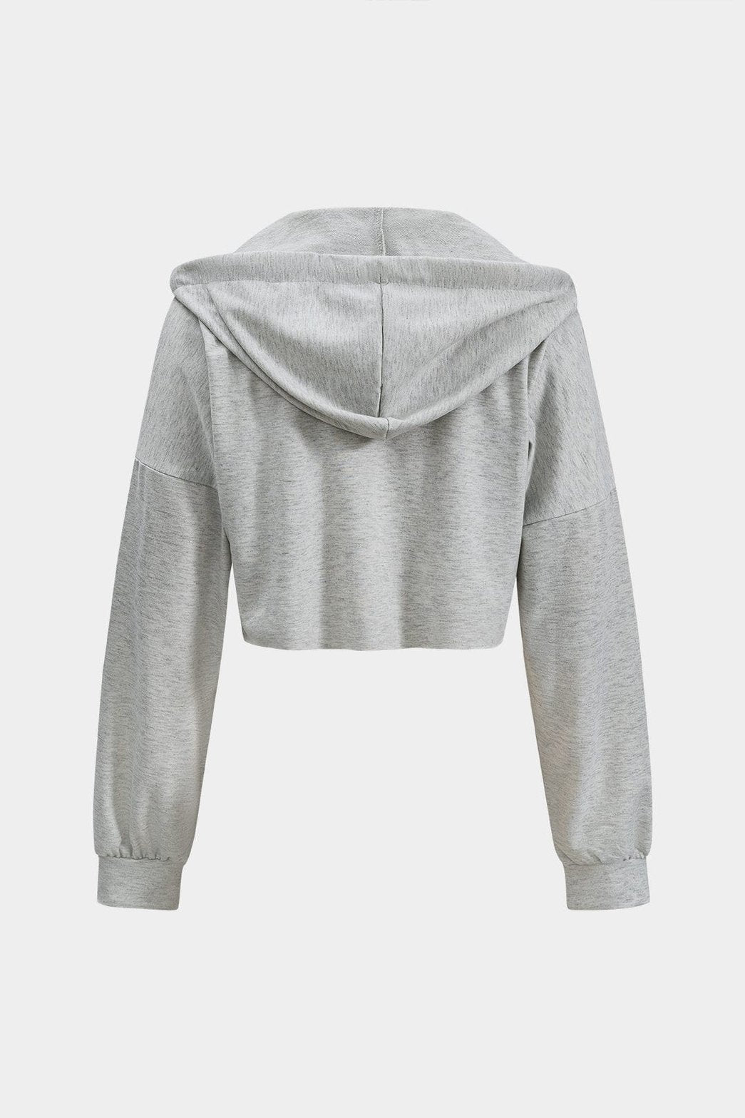 Détail du hoodie et pantalon large confort zen