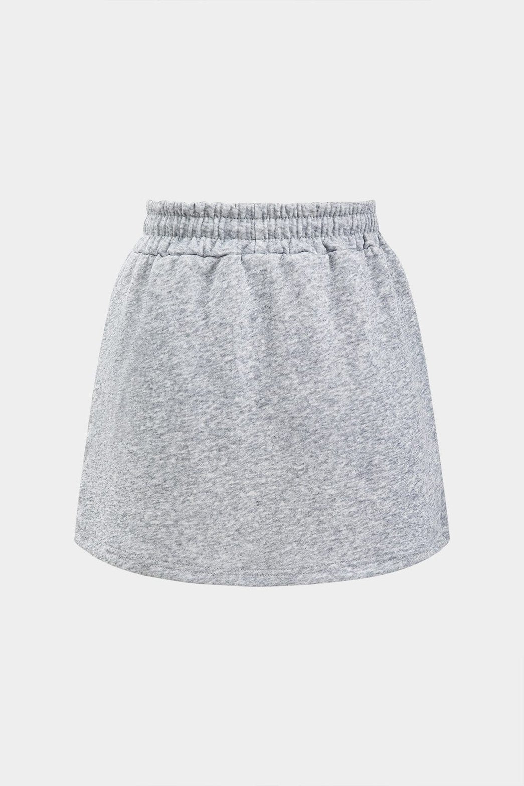 Détail manches ensemble gris moderne