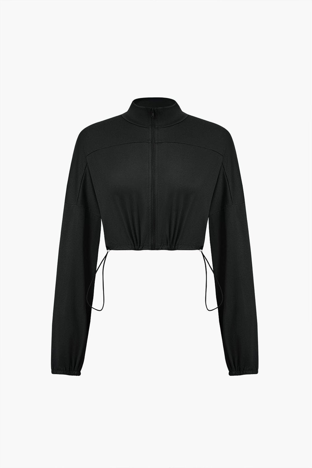 Top court et legging noir stylé fresh