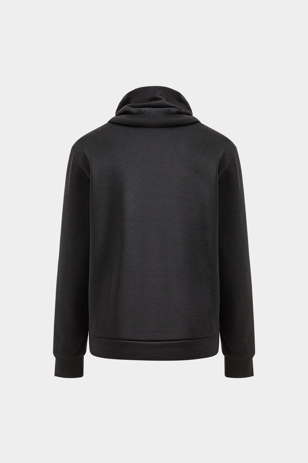 Ensemble sportswear noir col roulé vue arrière gracieux