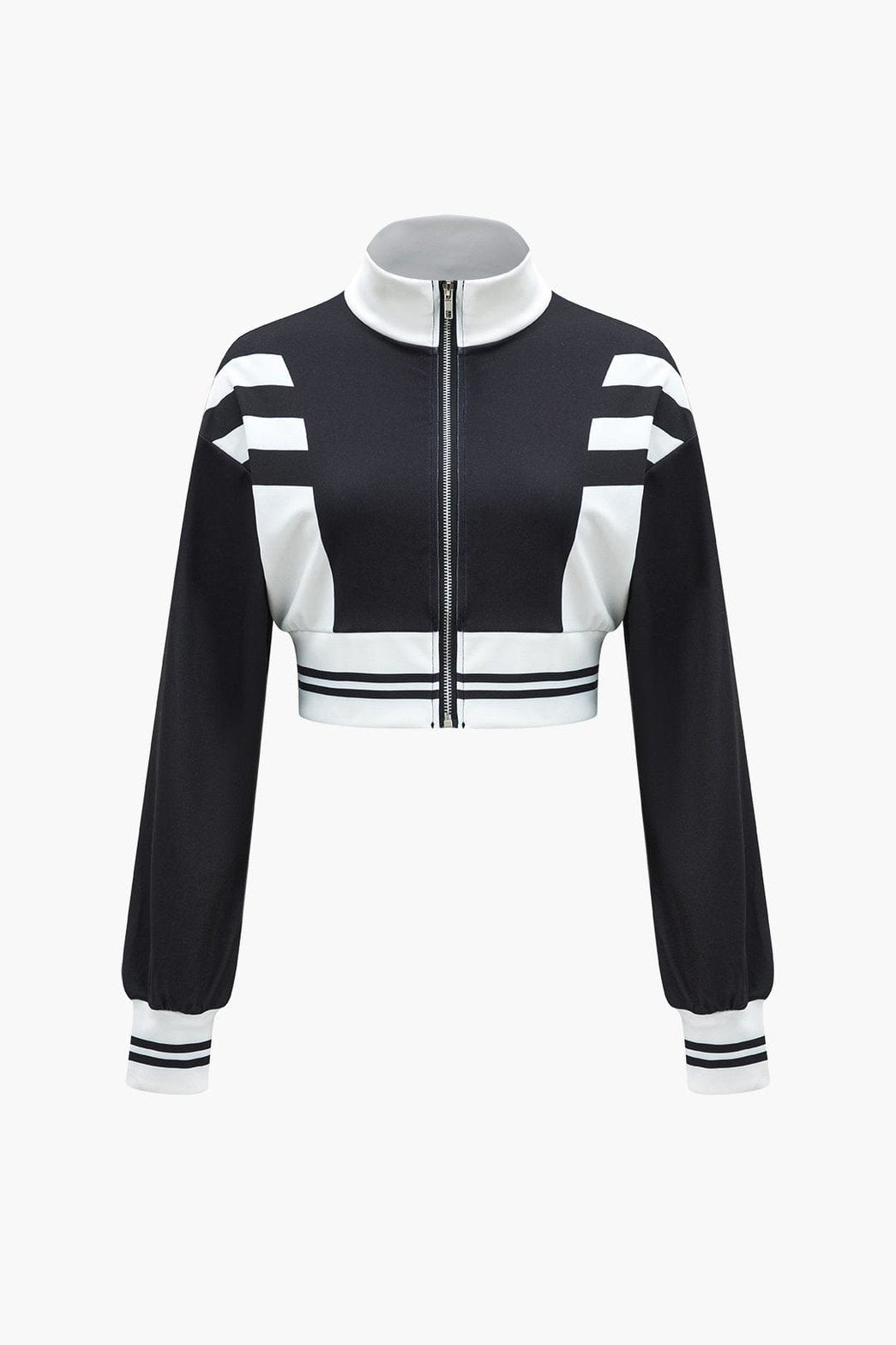 Ensemble sportif détail de la veste soleil