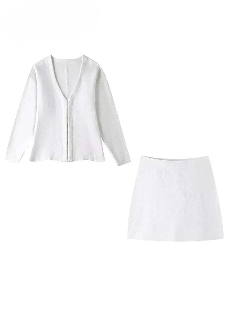 Ensemble blazer jupe style