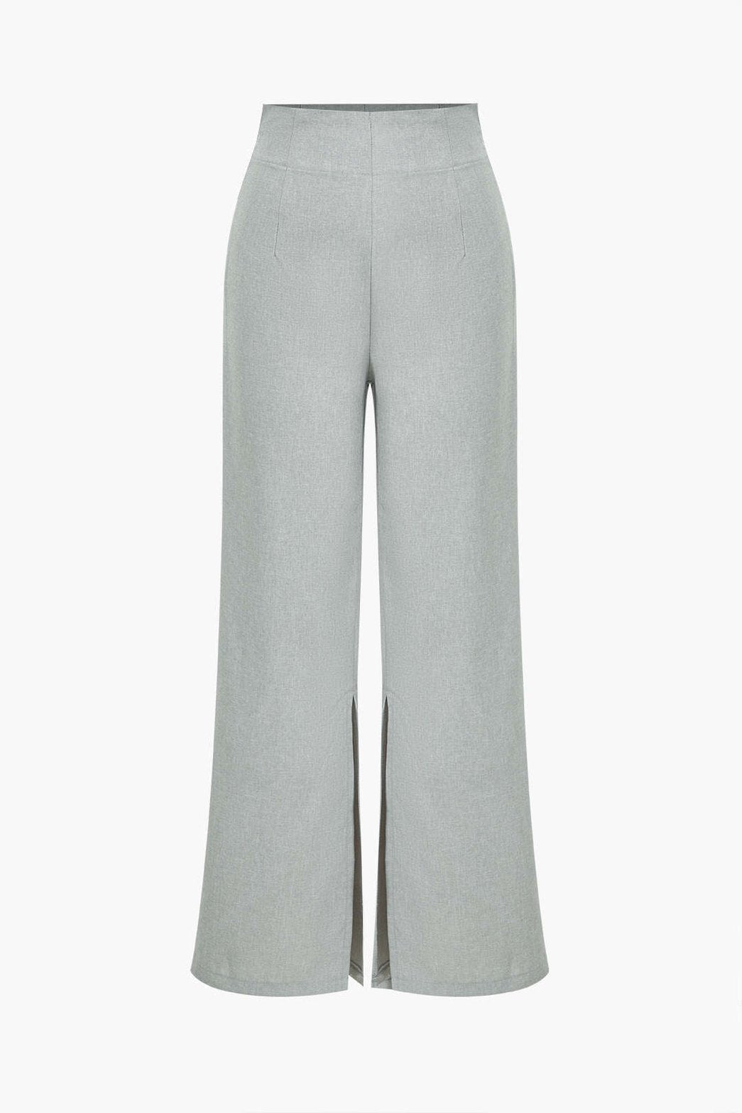 Tailleur pantalon chic ambre