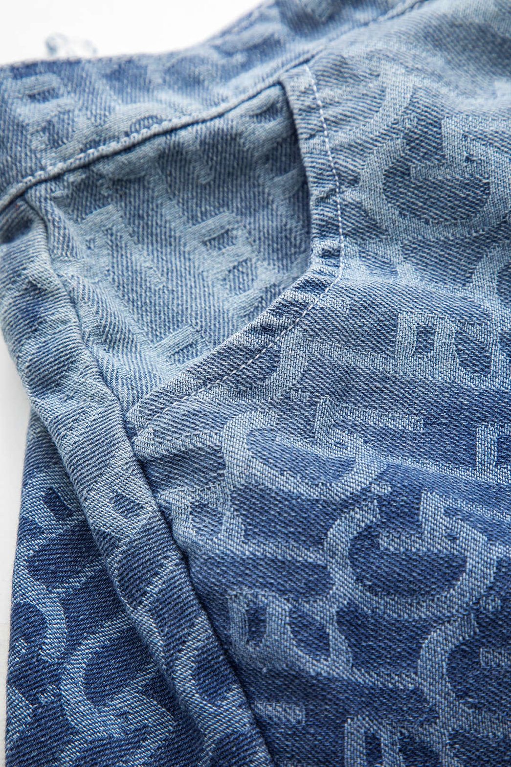 Ensemble denim vue côté vent