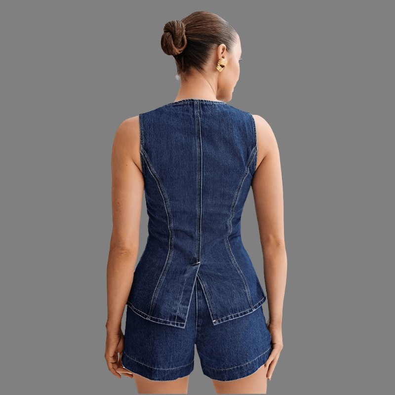 Ensemble coordonné jean moderne brise