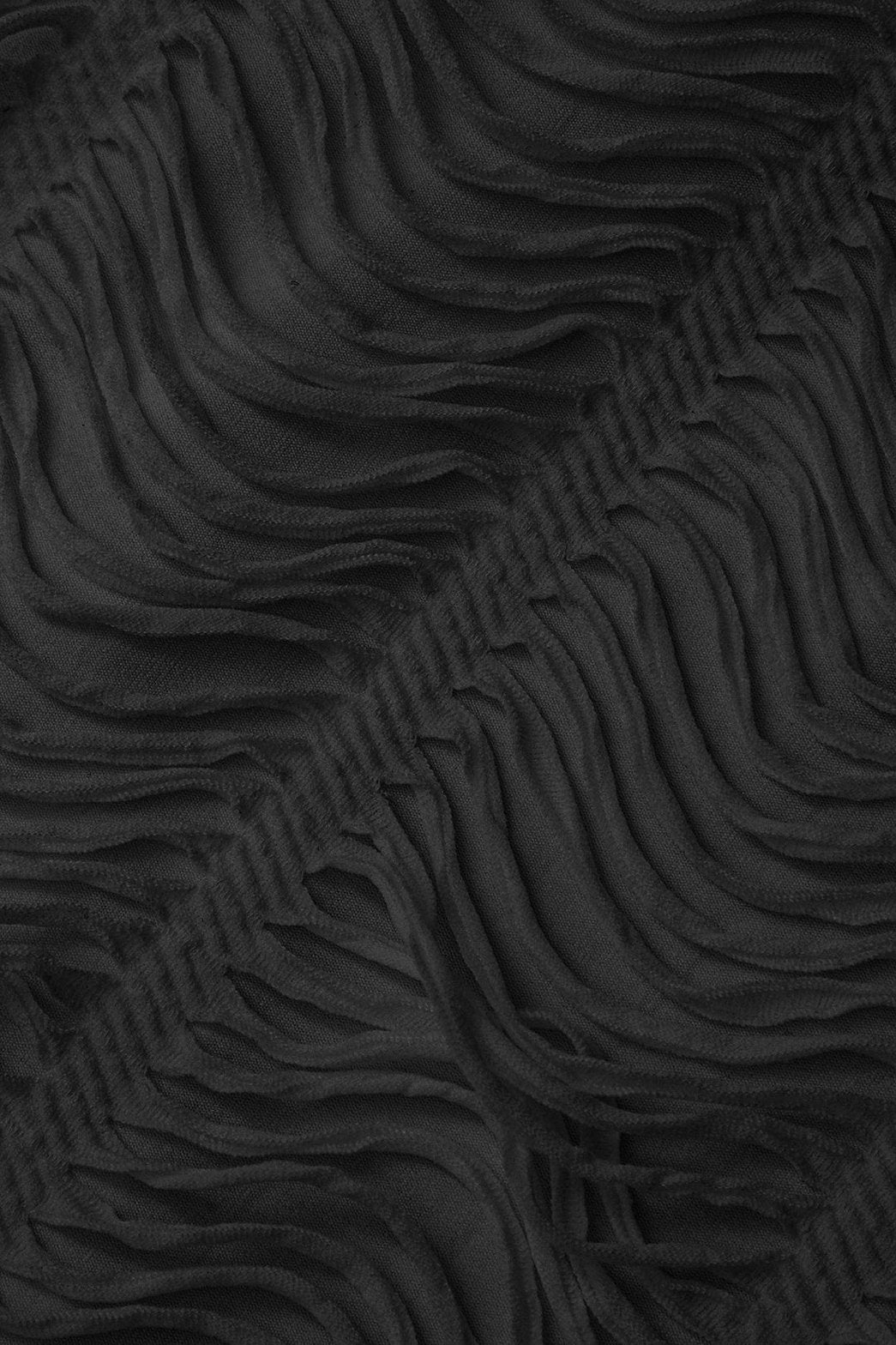 Ensemble Texturé Col V avec Jupe Longue