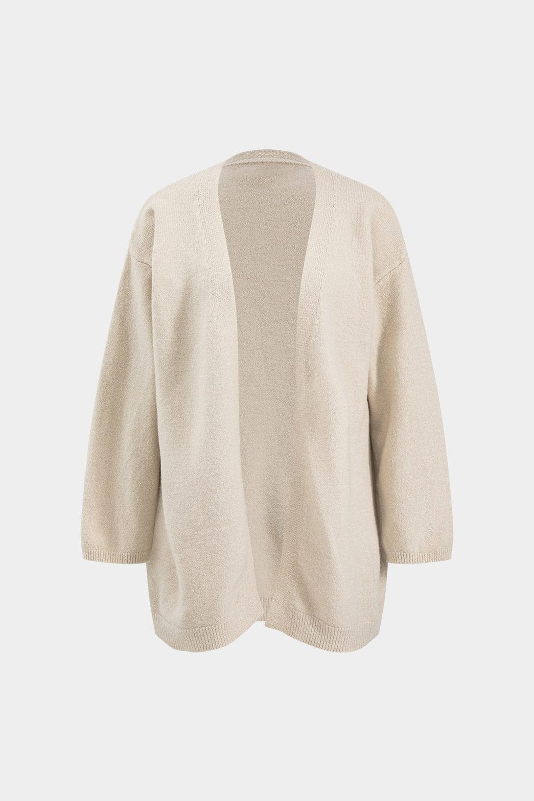 Cardigan long tricoté confort délice