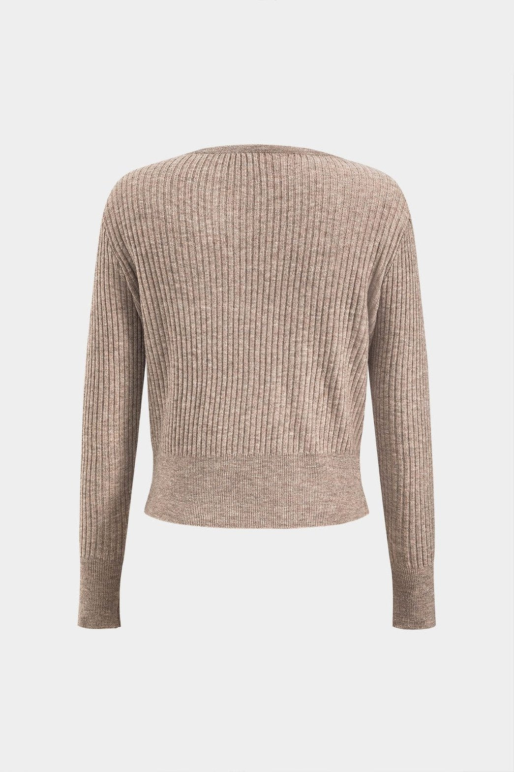 Détail boutons cardigan tricot élégance