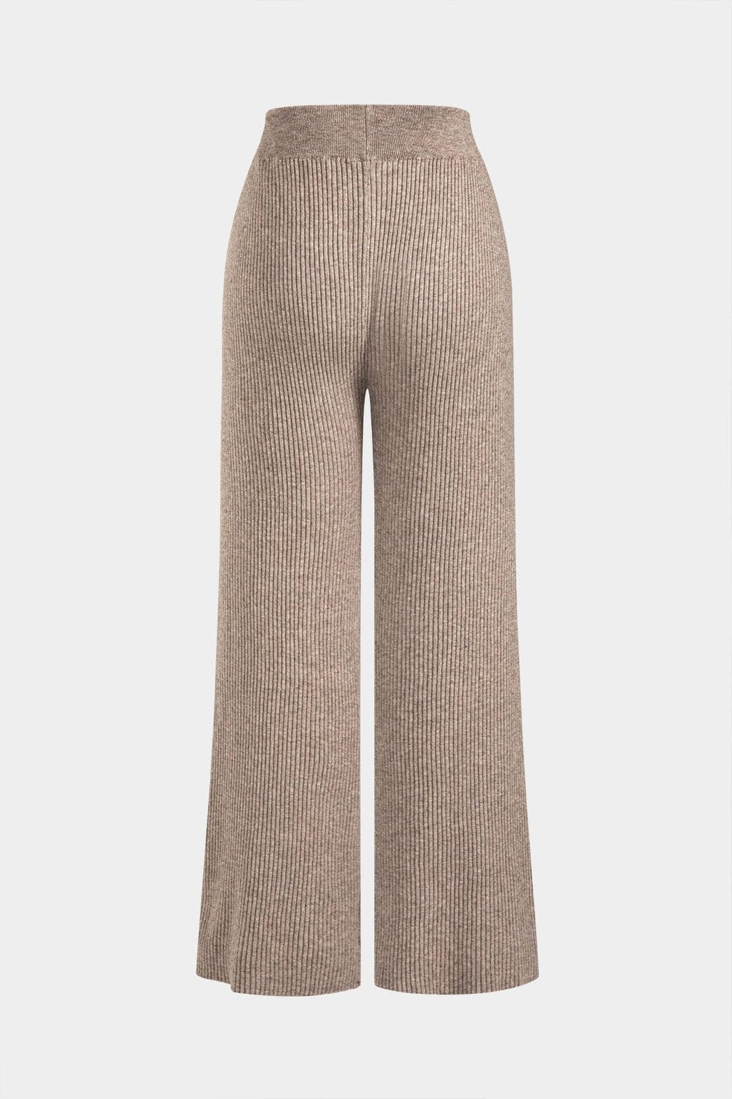 Ensemble tricot côtelé vue profil sérénité