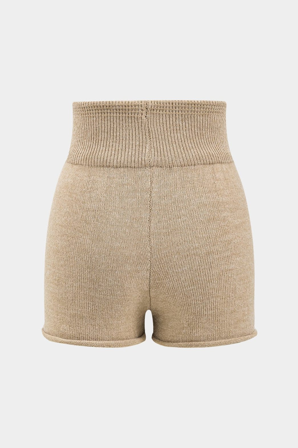 Ensemble tricot beige col bateau vue ensemble plume