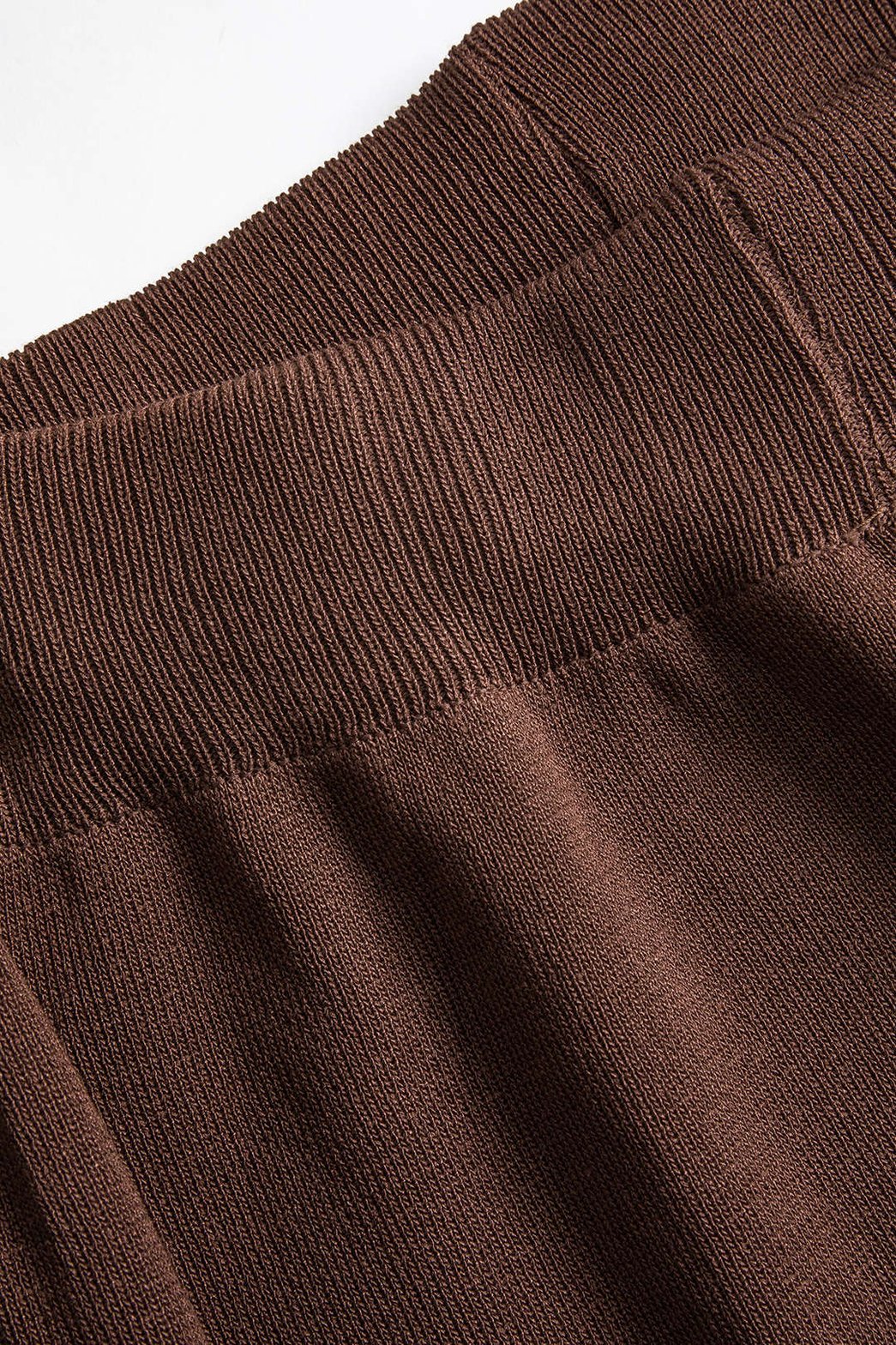 Ensemble tricot col montant vue complète raffinement