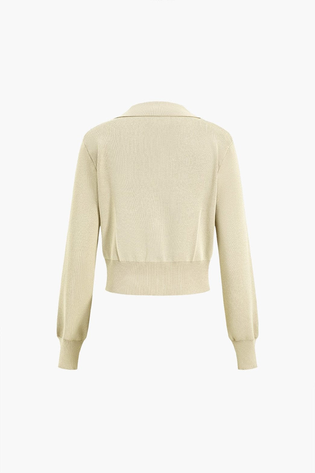 Ensemble Tricot Crop Top et Jupe Longue