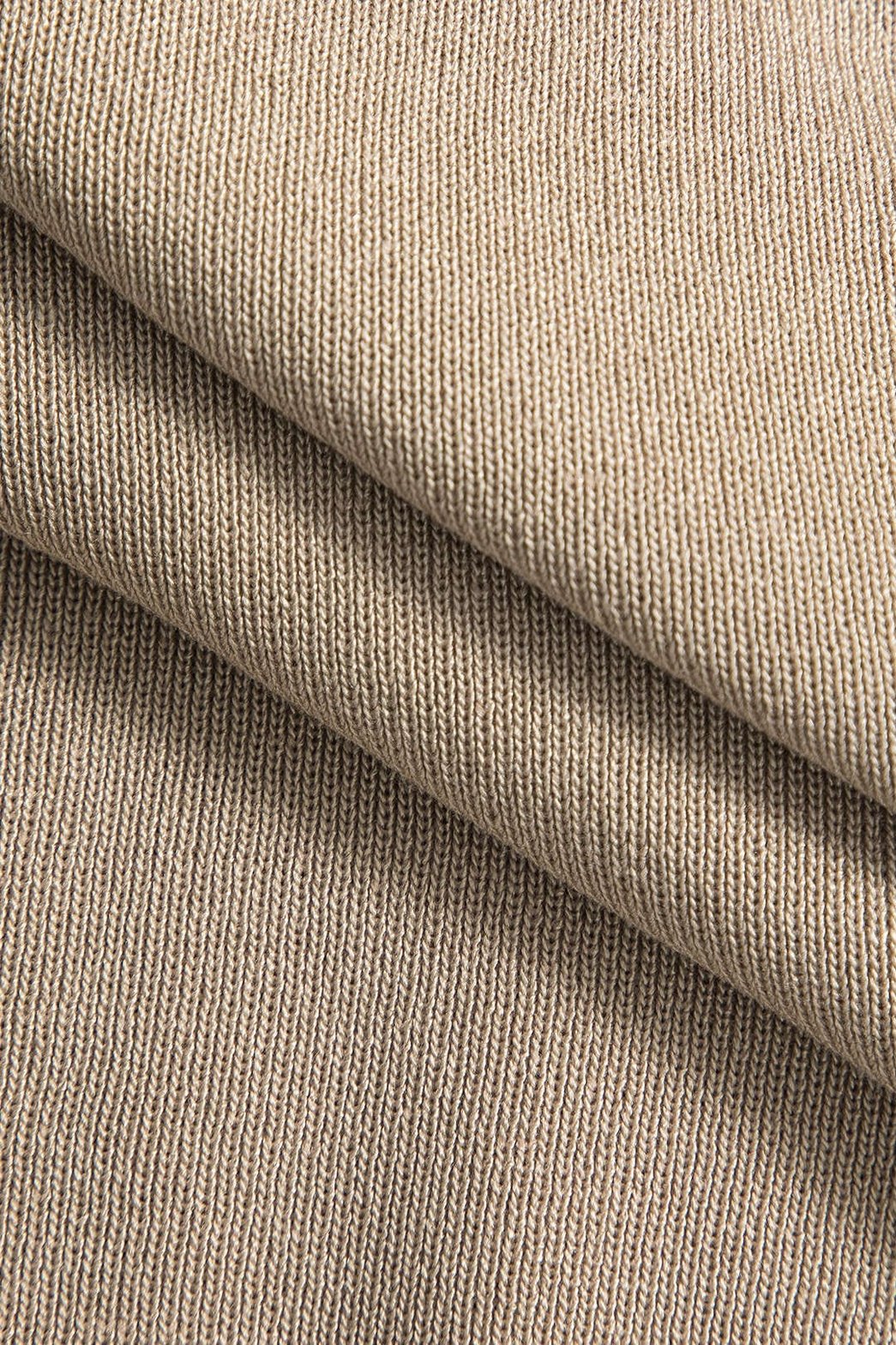 Ensemble Tricot Crop Top et Jupe Longue