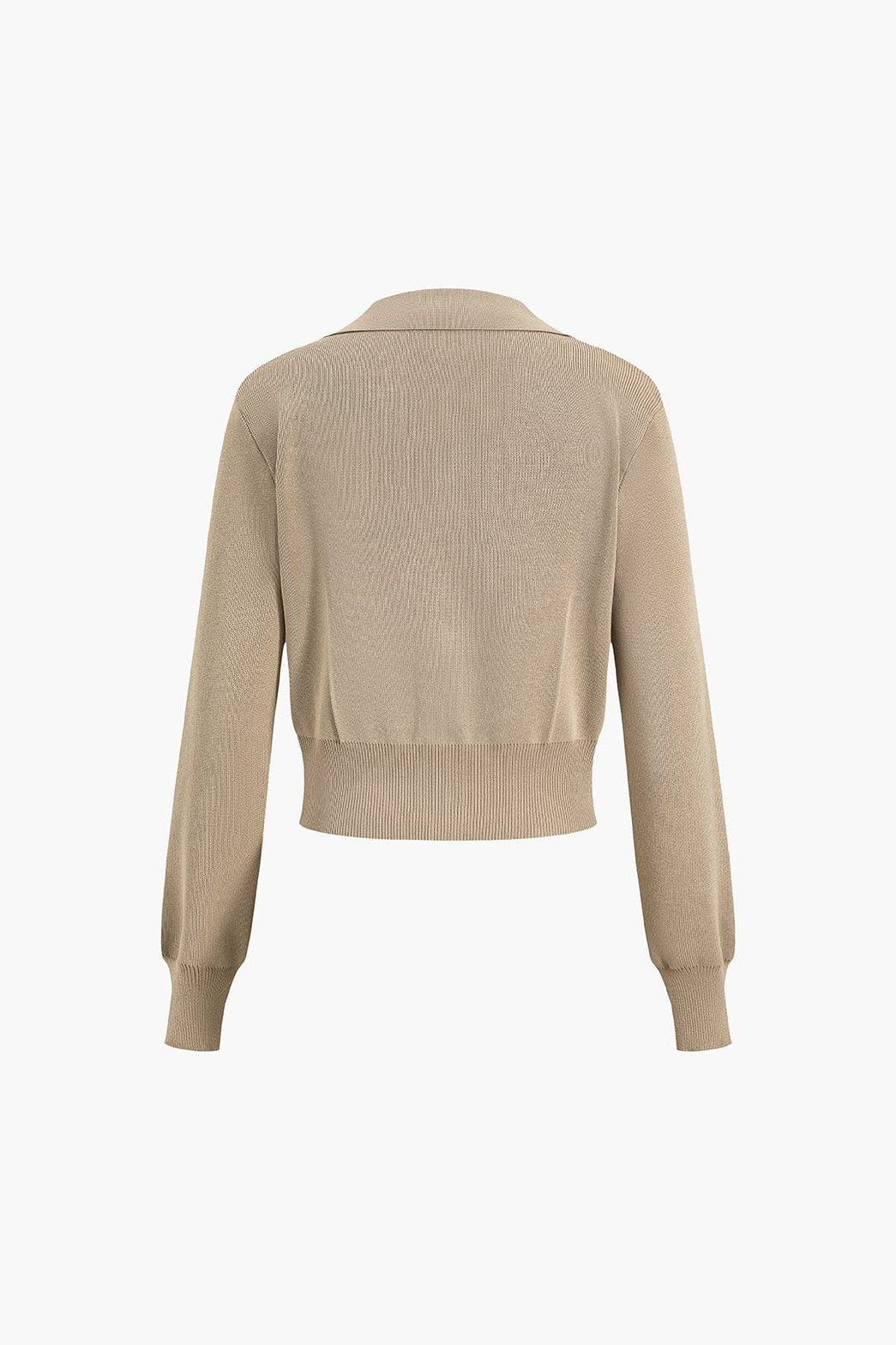 Ensemble Tricot Crop Top et Jupe Longue