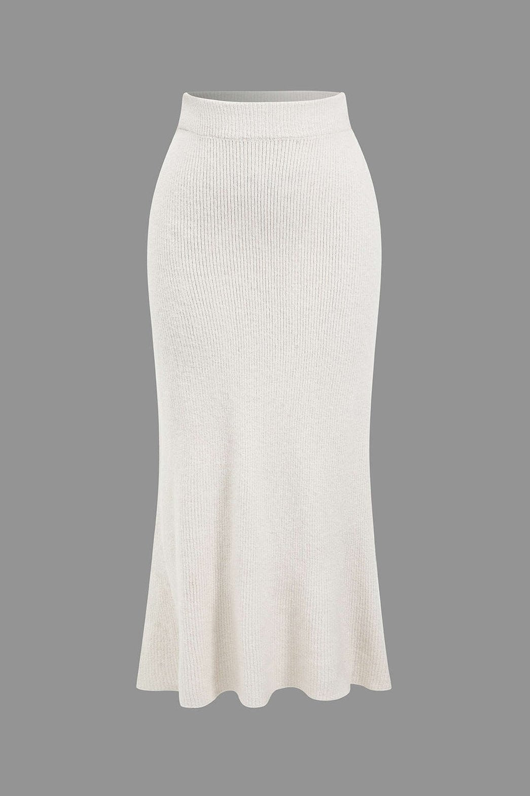 Ensemble tricot marron tendance