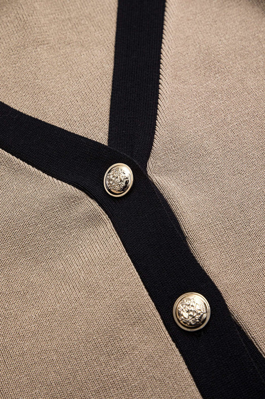 Détail patchwork cardigan style