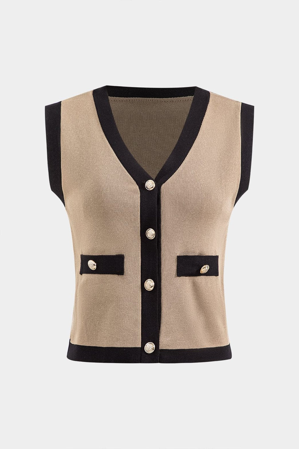 Cardigan et débardeur coordonnés élégance