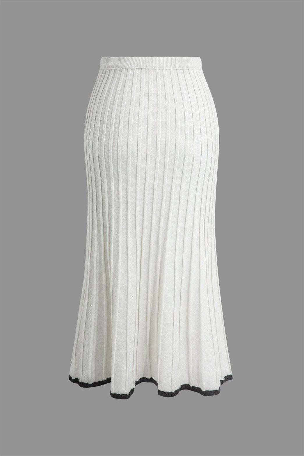 Vue dos ensemble tricot fluide