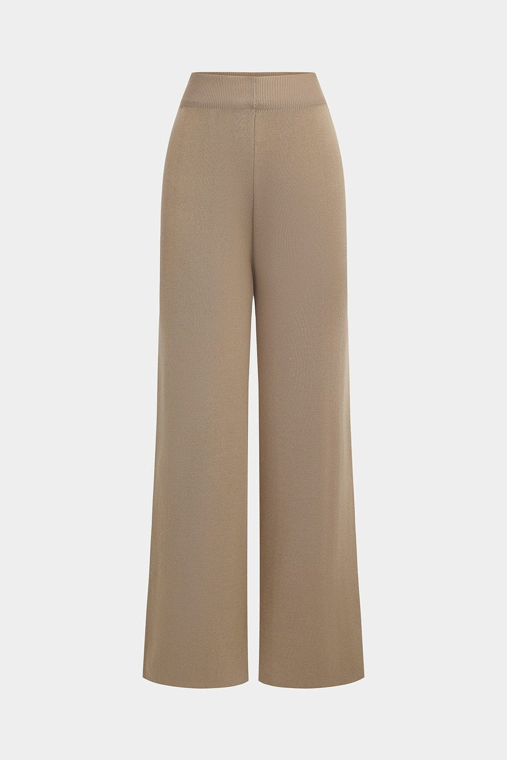 Ensemble tricot beige safari détail ceinture style