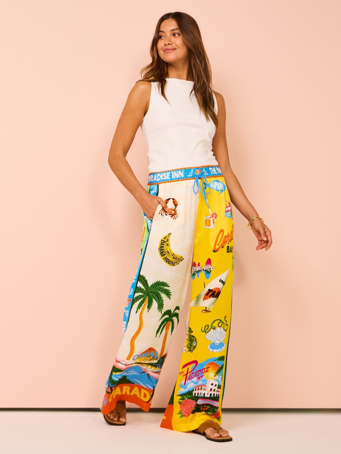 Ensemble Tropical Chic Imprimé Palmiers