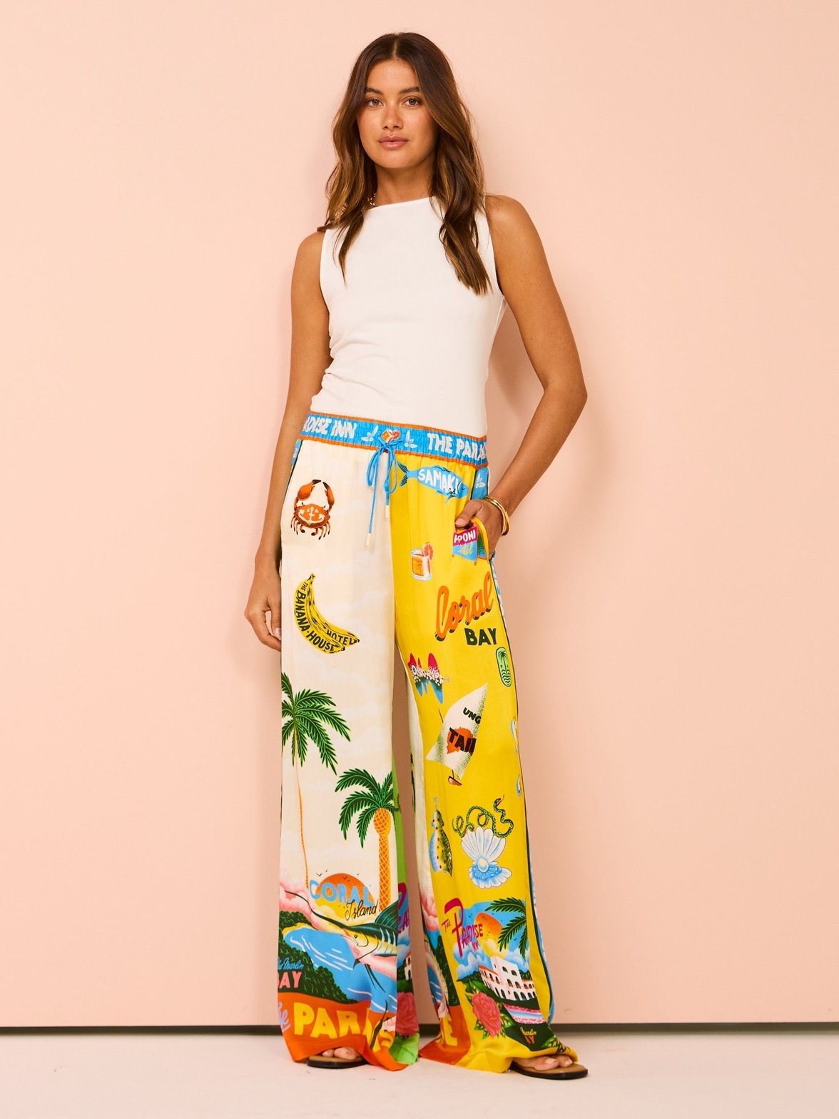 Ensemble Tropical Chic Imprimé Palmiers