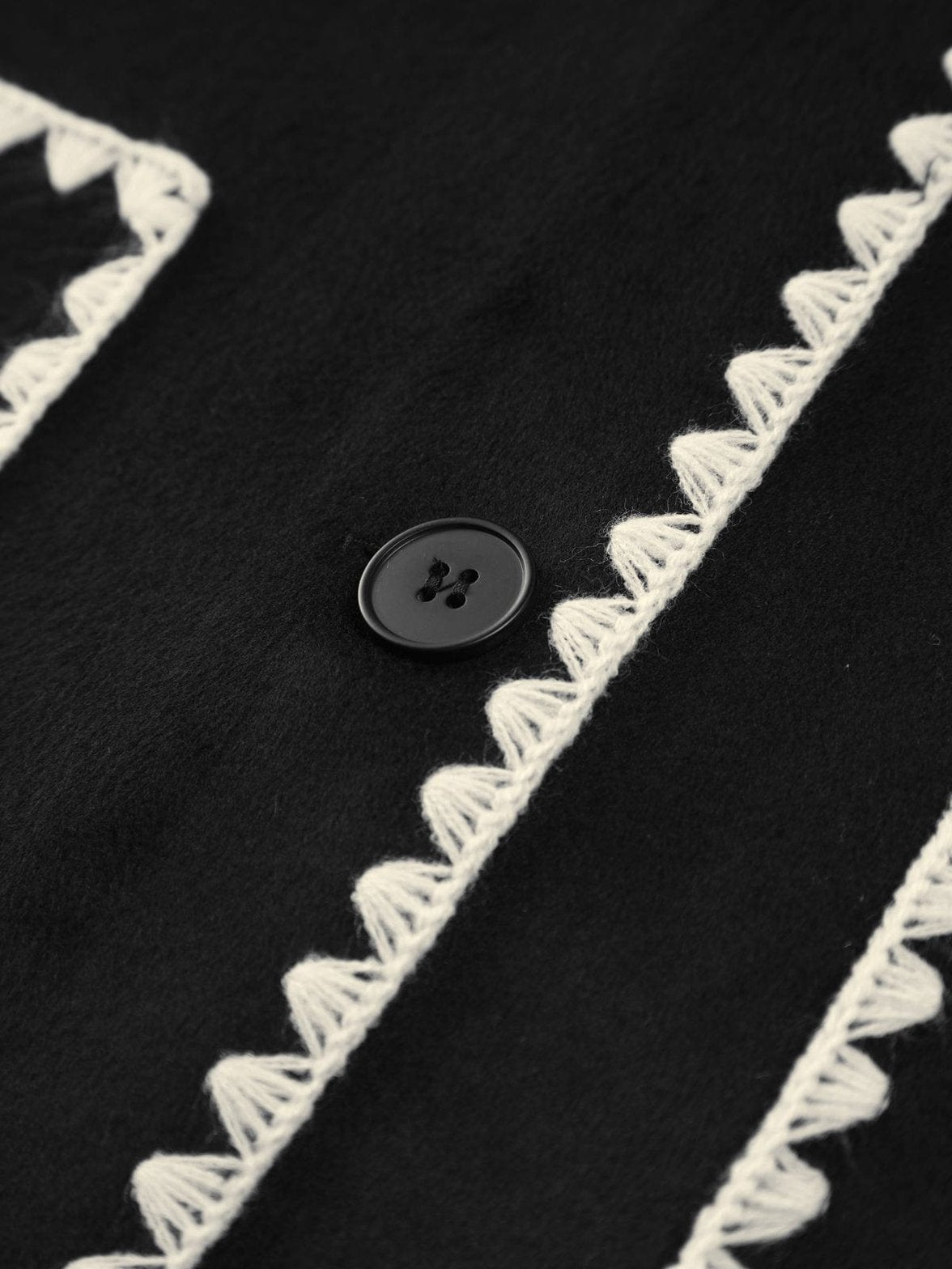 Ensemble Veste Élégante avec Écharpe Assortie