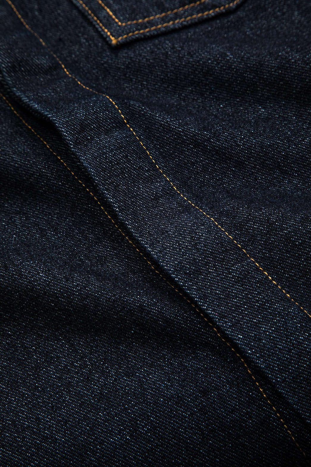 Gilet denim sans manches détail poche nuage