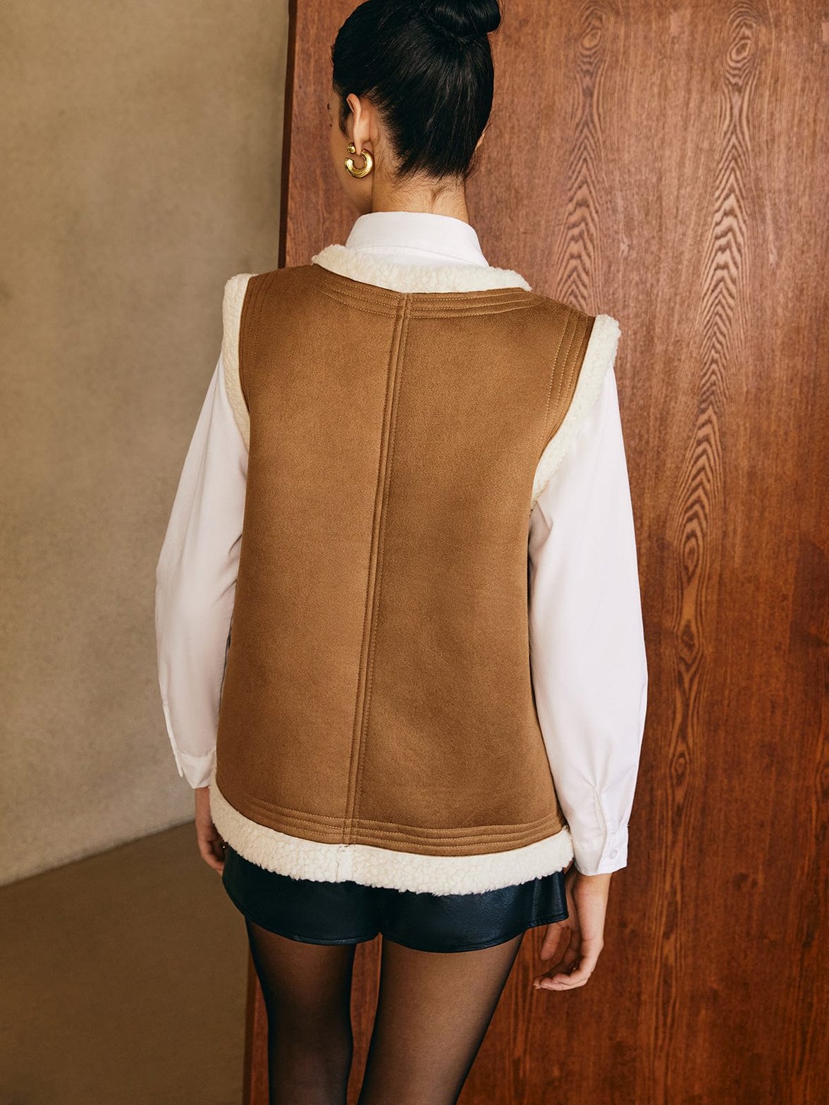 Gilet chaud casual moderne