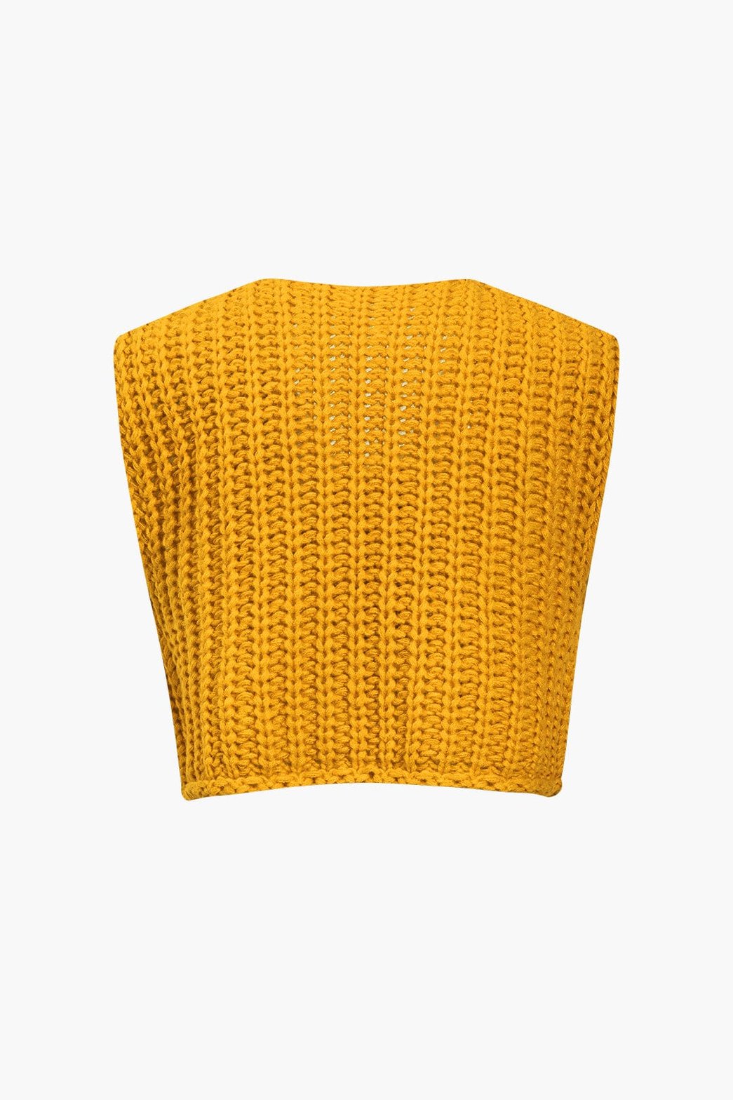 Gilet sans manches tricoté vivacité