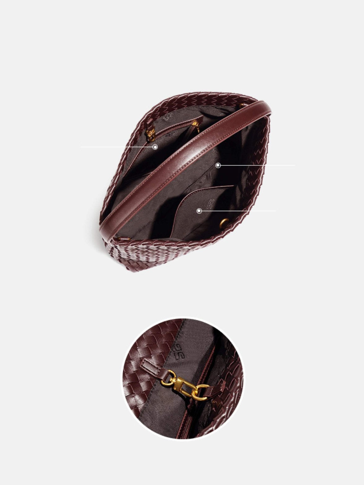 Comparaison taille du sac vague