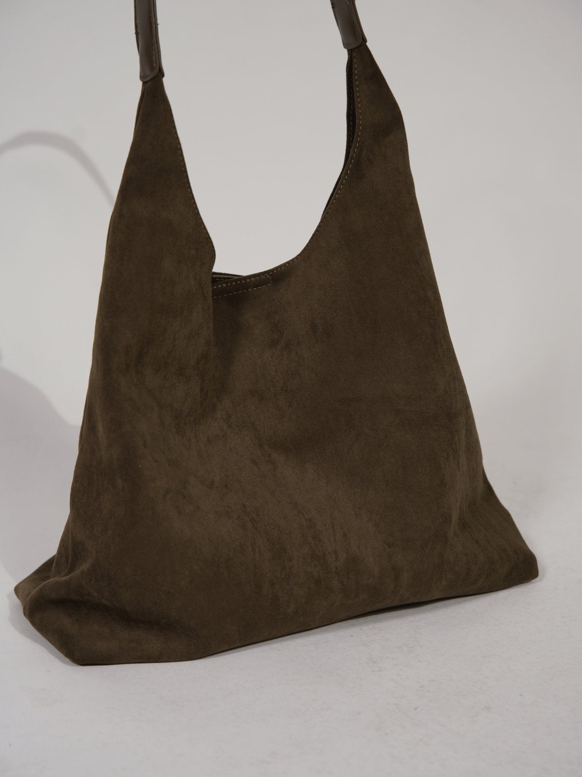 Grand Sac Hobo en Daim Végétal