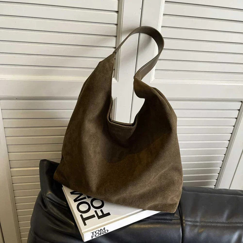 Sac hobo velours vue côté liberté
