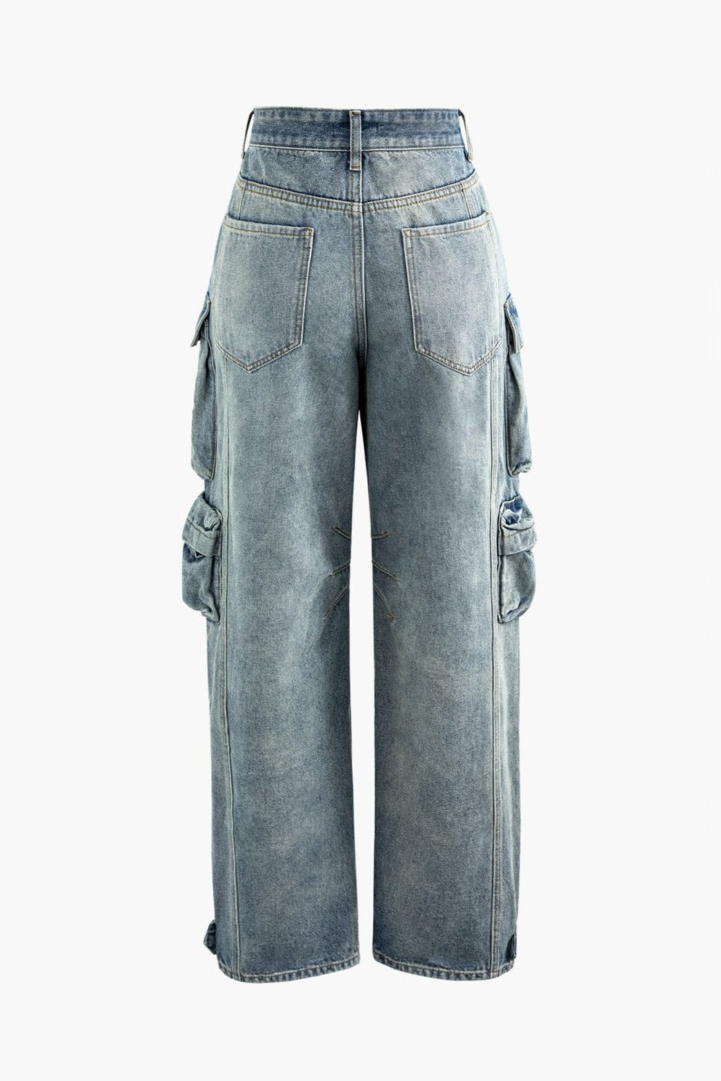Jean cargo gris détail poches montagne