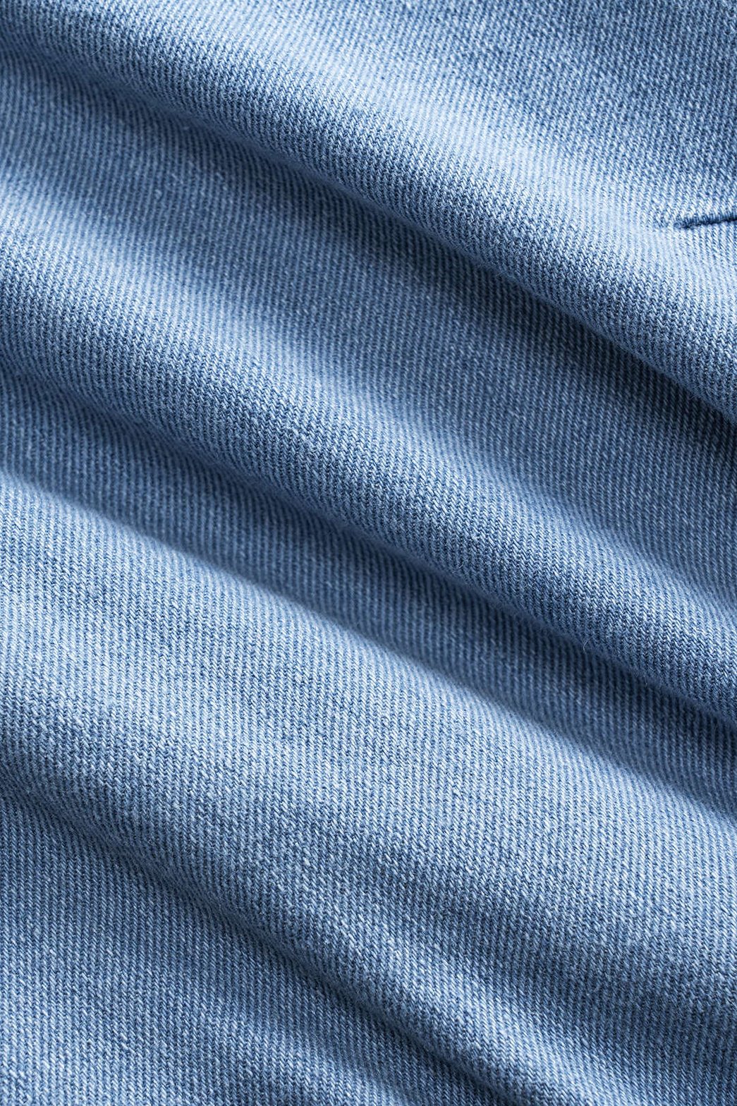 Jean patchwork ample vue latérale rêve