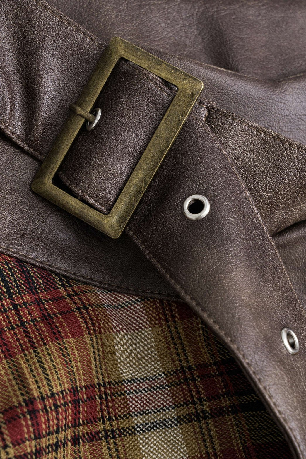 Vue de côté jupe patchwork soleil