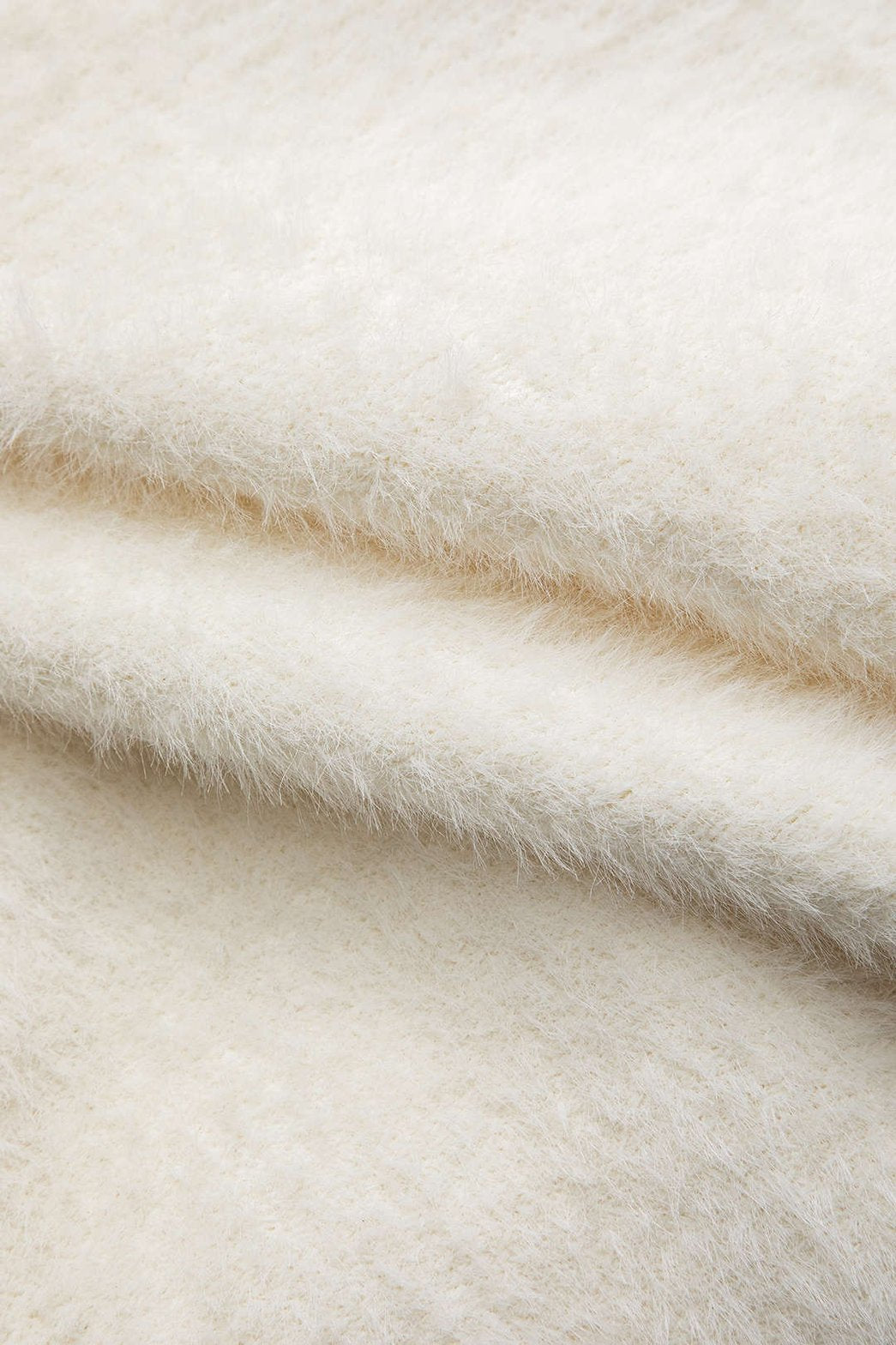 Vue arrière de la jupe tricotée élégance