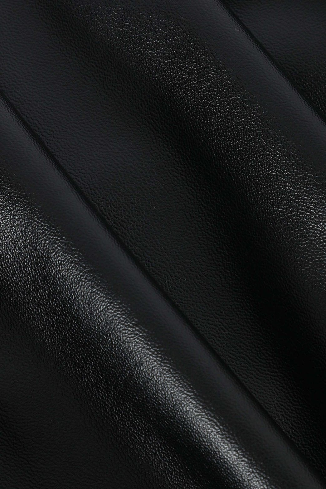 Jupe plissée simili cuir vue détaillée pluie