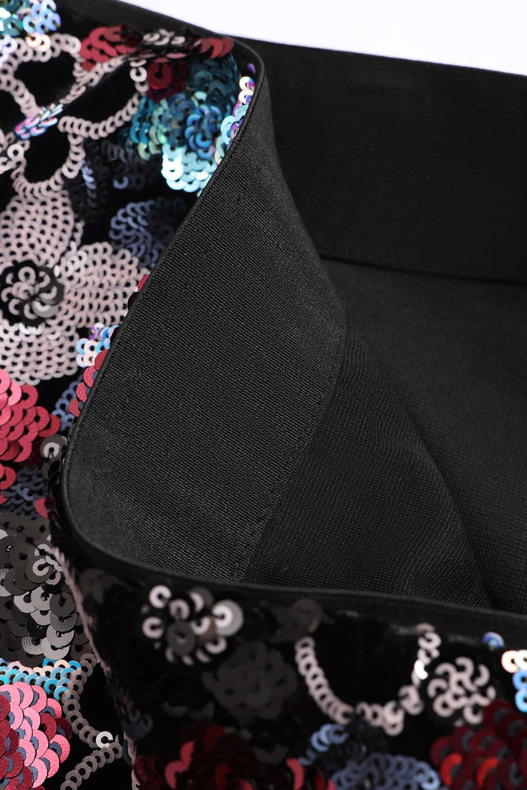 Jupe-short velours pailleté vue portée nuage