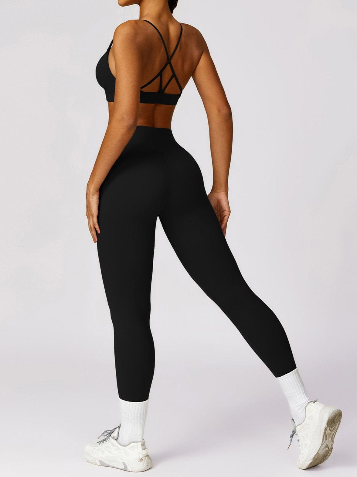 Legging sport maintien gym océan