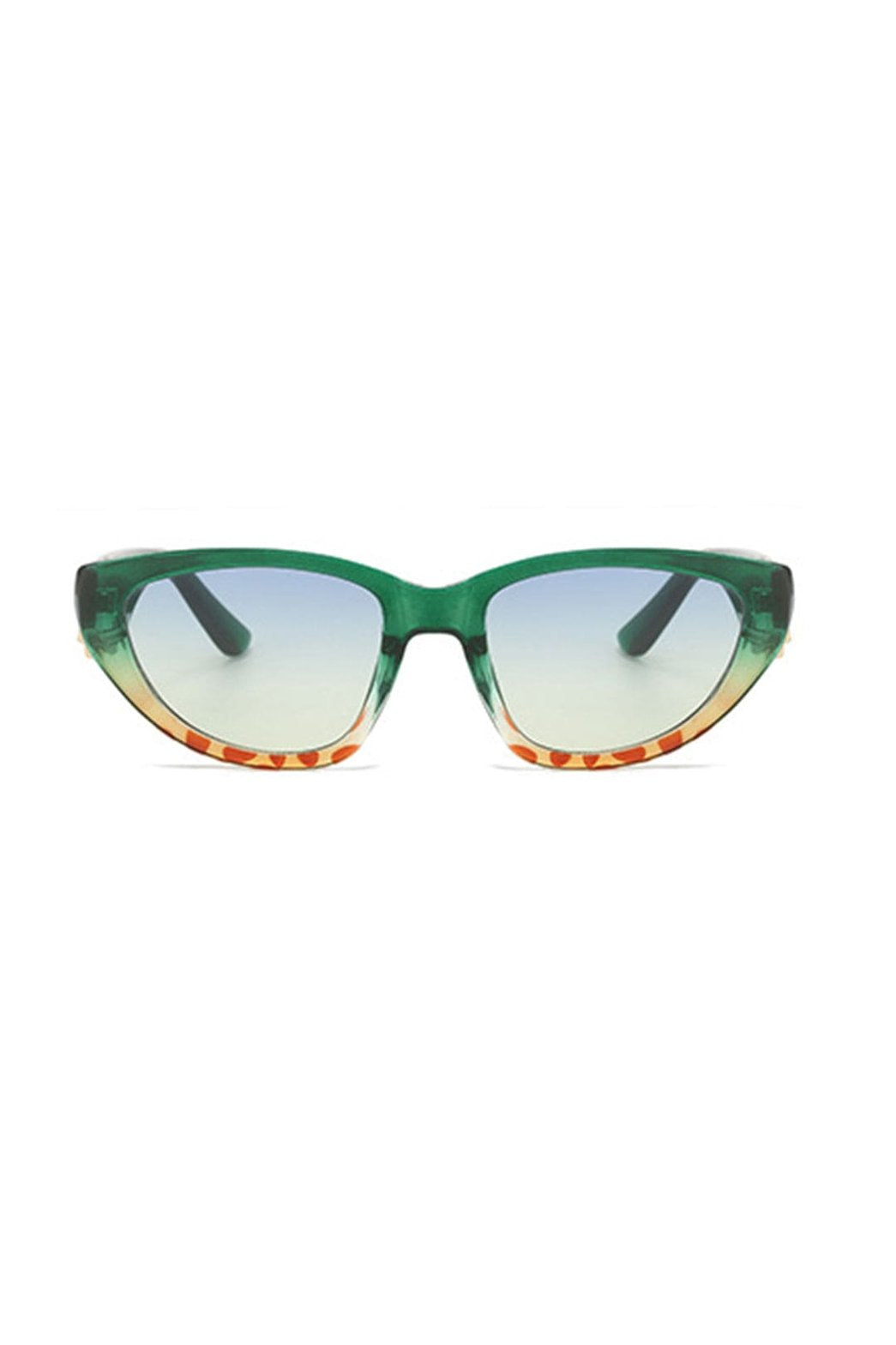Lunettes de soleil léopard vue côté swing