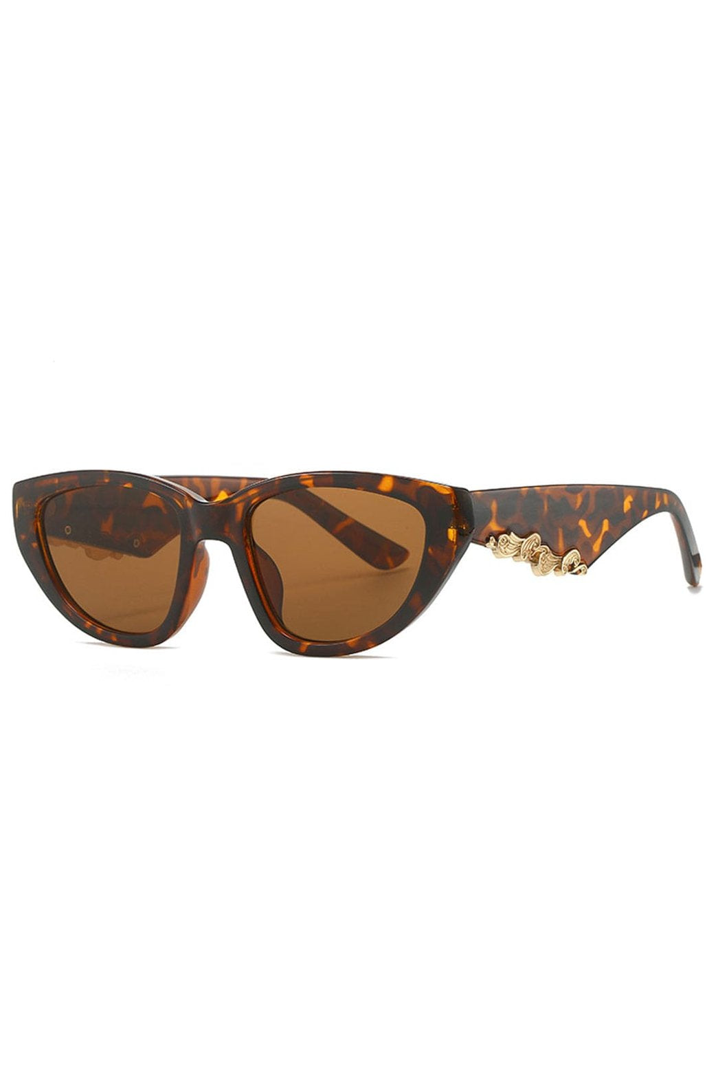 Lunettes de soleil motif animal détail soul