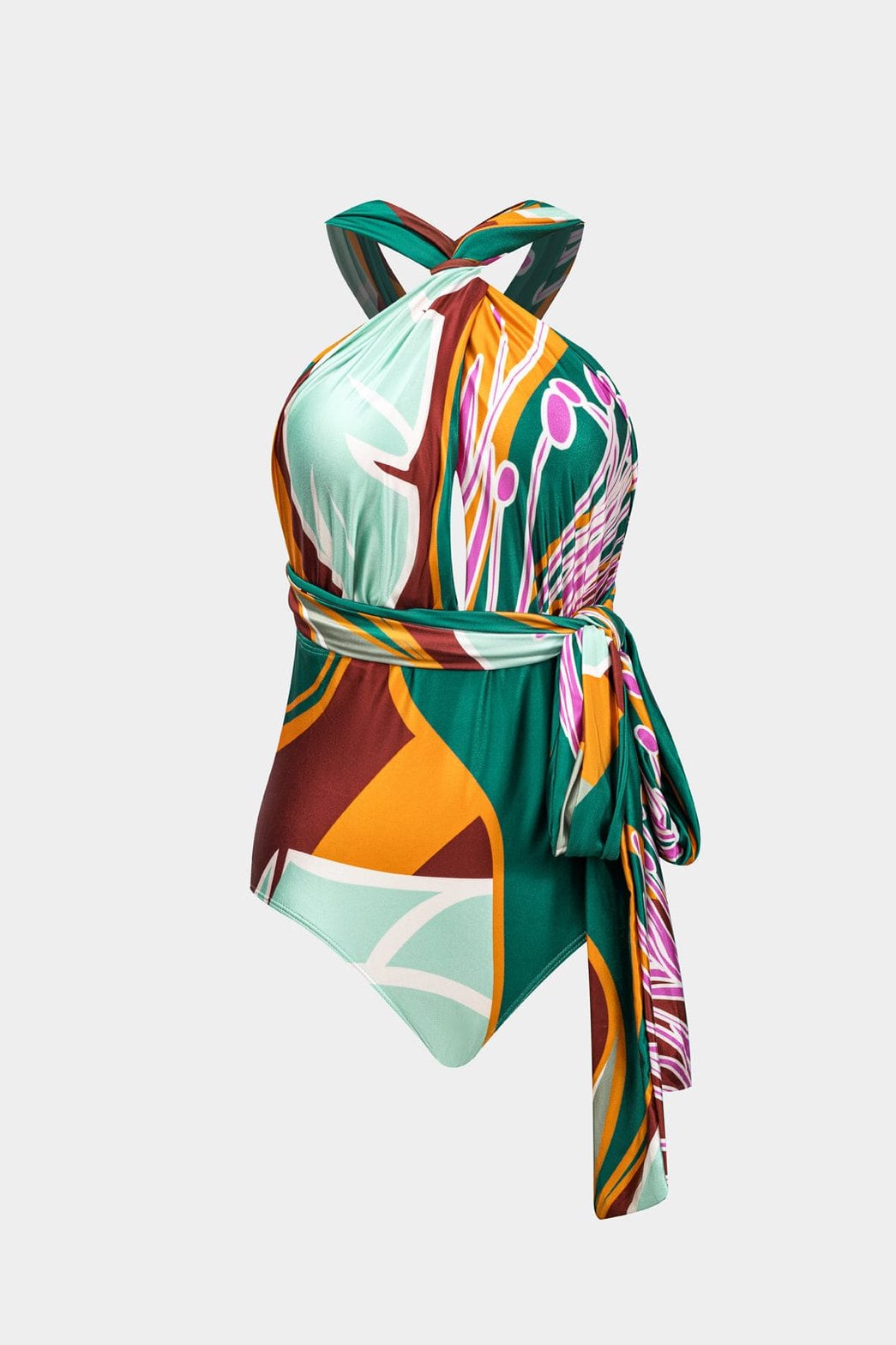 Maillot de bain sculptant dos nu étoile