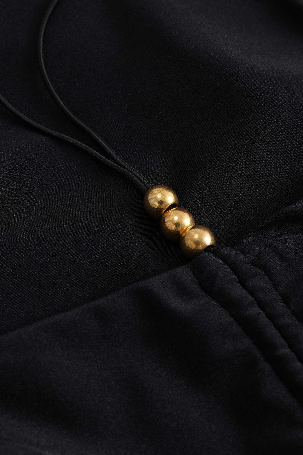 Maillot une pièce noir à découpes été