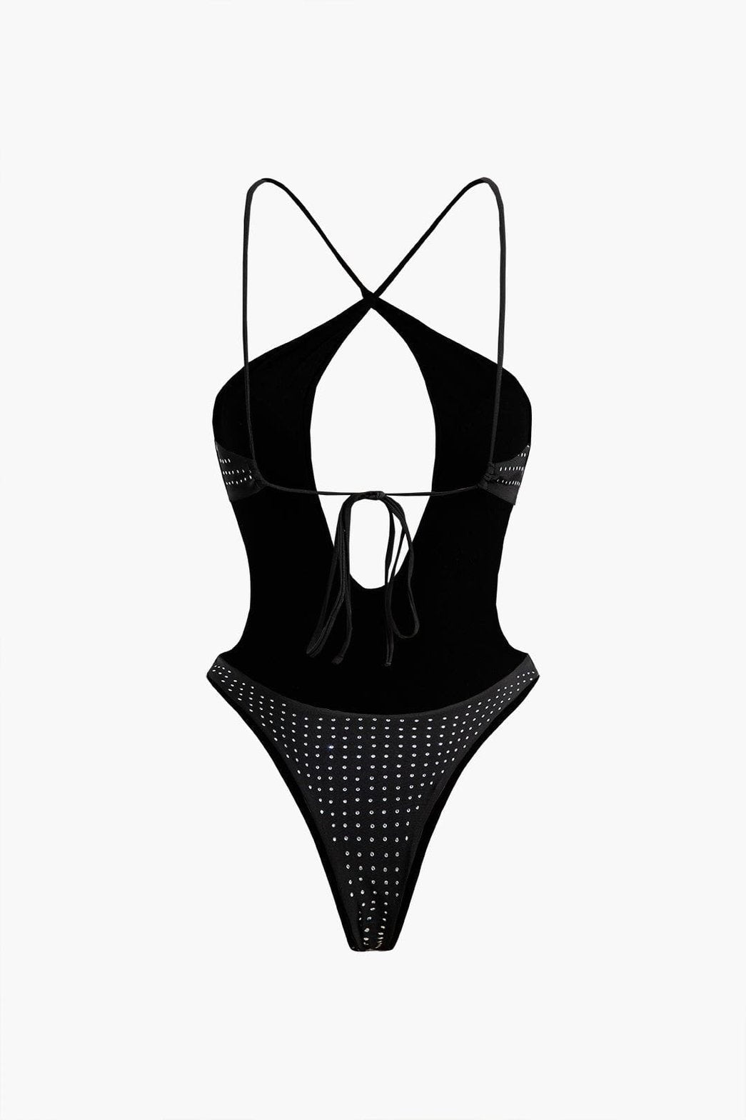 Maillot bain glamour décolleté plongeant brise